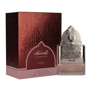 Coffret et flacon Al Mukhtalif de Nusuk, parfum oriental disponible chez Maison HKM a Casablanca