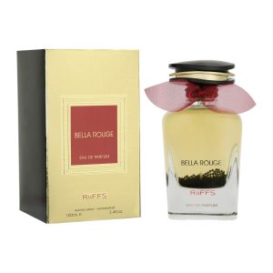 Coffret et flacon Bella Rouge de Riiffs, parfum oriental disponible chez Maison HKM a Casablanca