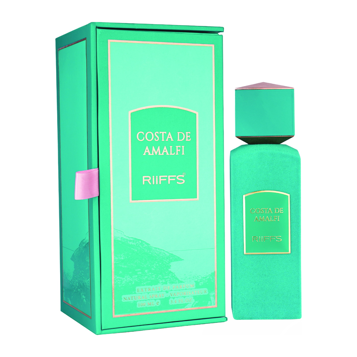 Costa De Amalfi — Riiffs Coffret et flacon Costa De Amalfi de Riiffs, parfum oriental disponible chez Maison HKM a Casablanca