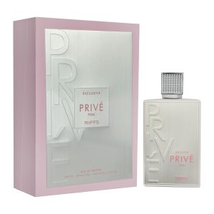 Coffret et flacon Exclusive Prive Pink de Riiffs, parfum oriental disponible chez Maison HKM a Casablanca