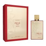 Coffret et flacon Exclusive Prive Rouge de Riiffs, parfum oriental disponible chez Maison HKM a Casablanca