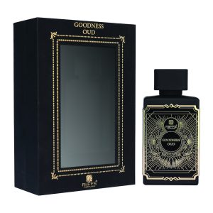 Coffret et flacon Goodness Oud Black de Riiffs, parfum oriental disponible chez Maison HKM a Casablanca