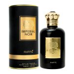 Coffret et flacon Imperial Noir de Riiffs, parfum oriental disponible chez Maison HKM a Casablanca