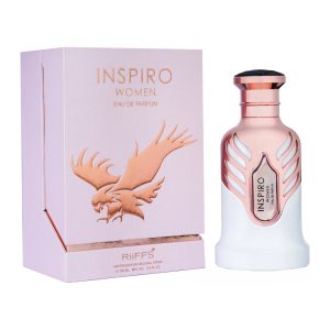 Coffret et flacon Inspiro Women de Riiffs, parfum oriental disponible chez Maison HKM a Casablanca