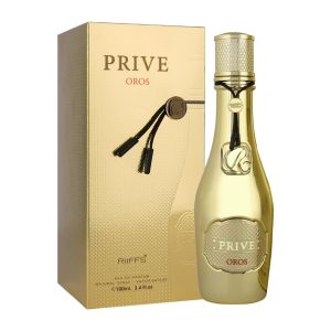 Coffret et flacon Prive Oros de Riiffs, parfum oriental disponible chez Maison HKM a Casablanca