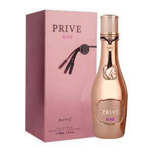 Coffret et flacon Prive Rose de Riiffs, parfum oriental disponible chez Maison HKM a Casablanca