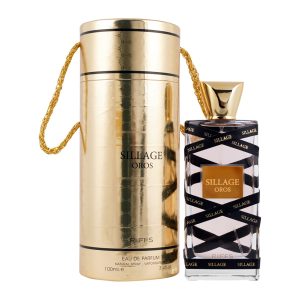 Coffret et flacon Sillage Oros de Riiffs, parfum oriental disponible chez Maison HKM a Casablanca