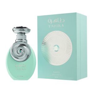 Coffret et flacon Tahira de Riiffs, parfum oriental disponible chez Maison HKM a Casablanca