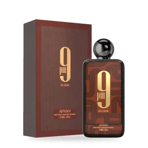 9PM Elixir d'Afnan, flacon et coffret 100 ml