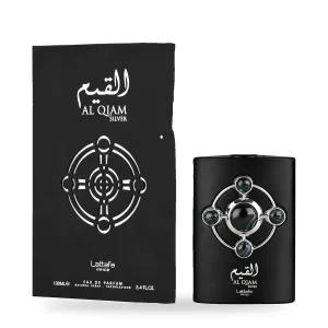 Al Qiam Silver de Lattafa, flacon et coffret 100 ml
