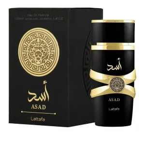 Asad de Lattafa, flacon et coffret