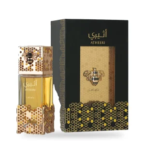 Atheeri de Lattafa, flacon et coffret 100 ml