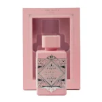 Badee Al Oud Noble Blush de Lattafa, flacon et coffret