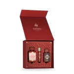 Badee Al Oud Sublime Gift Set de Lattafa, flacon et coffret 3pcs