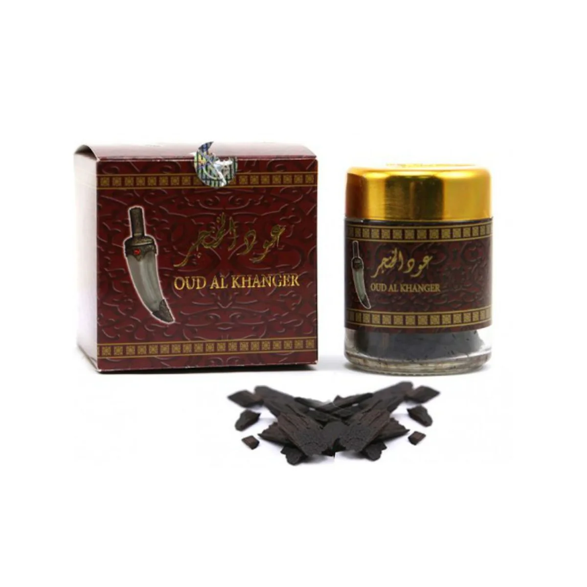Bakhour Oud Al Khanjar de Banafa for Oud Bakhour Oud Al Khanjar de Banafa for Oud, présentation 50 g