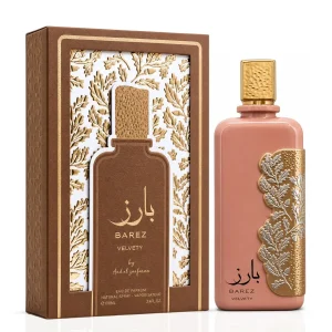 Barez Velvet d'Ard Al Zaafaran, flacon et coffret 100 ml