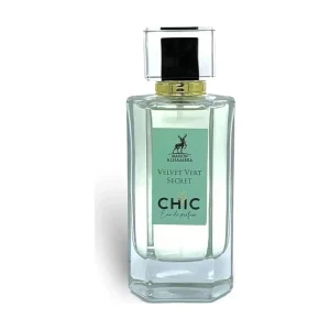 Chic Velvet Vert Secret de Maison Alhambra – Eau de Parfum 100 ml – flacon – Maison HKM Casablanca