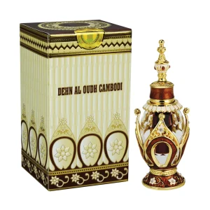 Dehn Al Oudh Cambodi d'Al Haramain, flacon et coffret 3 ml