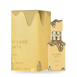 Eclaire Banoffi de Lattafa, flacon et coffret 100 ml