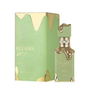 Eclaire Pistache de Lattafa, flacon et coffret 100 ml