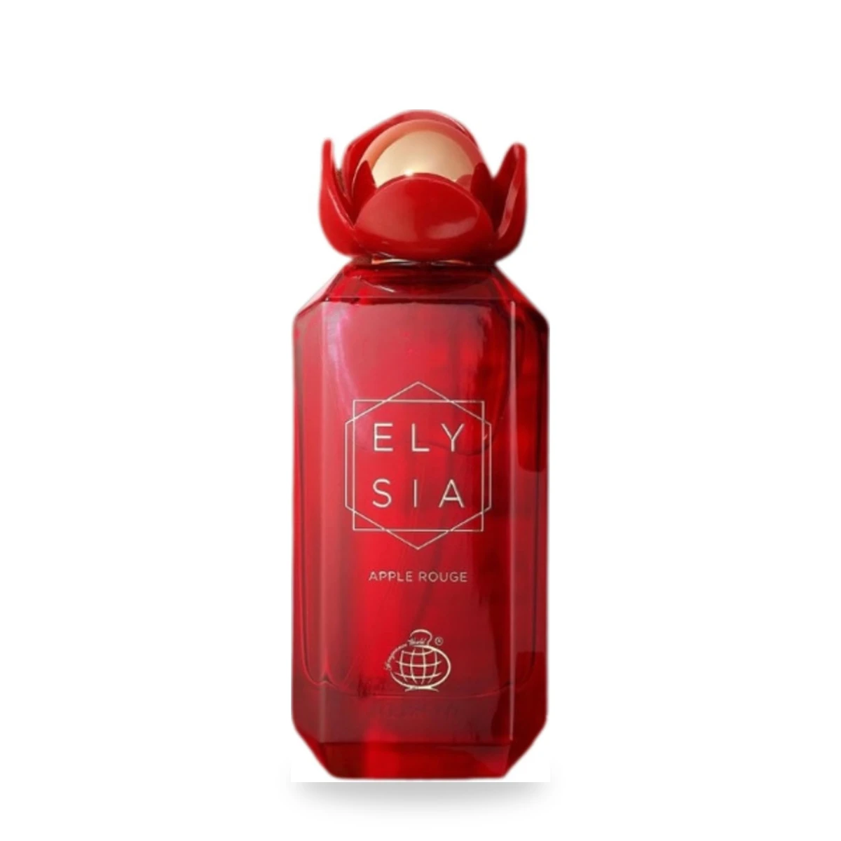 Elysia Apple Rouge de Fragrance World – Eau de Parfum 100 ml Elysia Apple Rouge de Fragrance World, flacon et coffret 100 ml