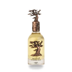 Eternal Oud de Lattafa – flacon et coffret