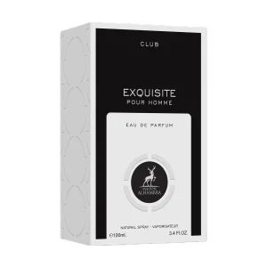 Exquisite Club Pour Homme de Maison Alhambra – Eau de Parfum 100 ml – coffret – Maison HKM Casablanca
