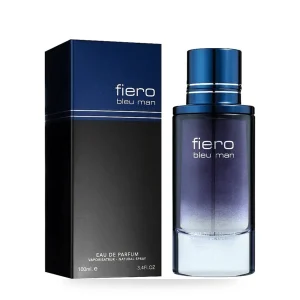 Fiero Bleu Men de Fragrance World – flacon et coffret