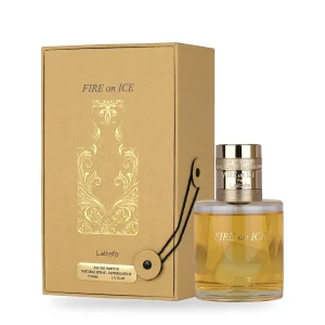 Fire On Ice de Lattafa, flacon et coffret 110 ml