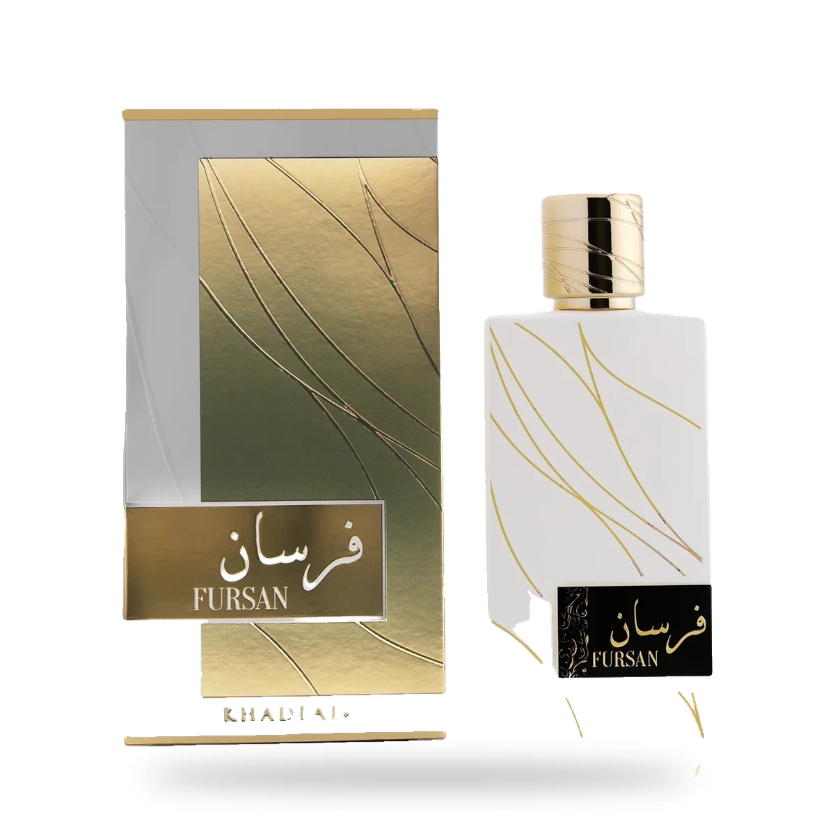 Fursan White de Khadlaj – Eau de Parfum 100 ml Fursan White de Khadlaj, flacon et coffret 100 ml