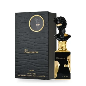 His Confession de Lattafa, flacon et coffret 100 ml