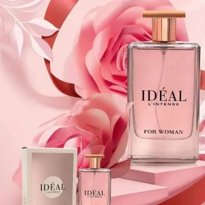 Ideal L intense de Fragrance World, flacon et coffret