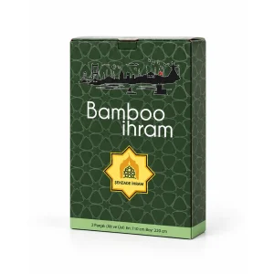 Ihram en bambou 1200 g dans son coffret cadeau vert – Maison HKM