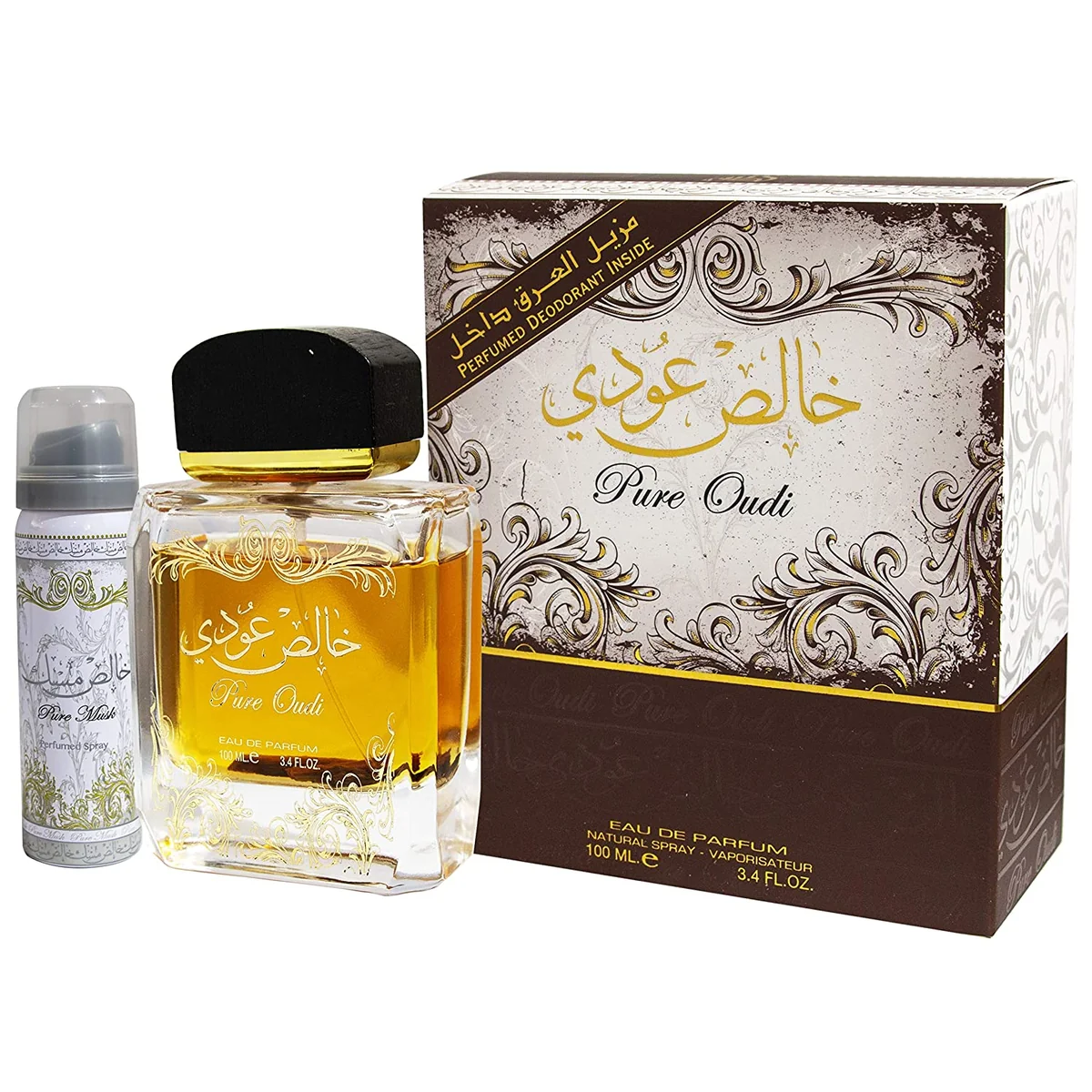 Khalis Oudi de Lattafa Khalis Oudi de Lattafa, flacon et coffret 100 ml