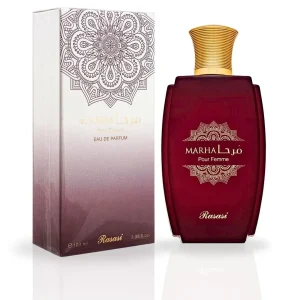 Marha Pour Femme de Rasasi, flacon et coffret 100 ml