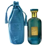 Mousuf Azure d'Ard Al Zaafaran, flacon et coffret