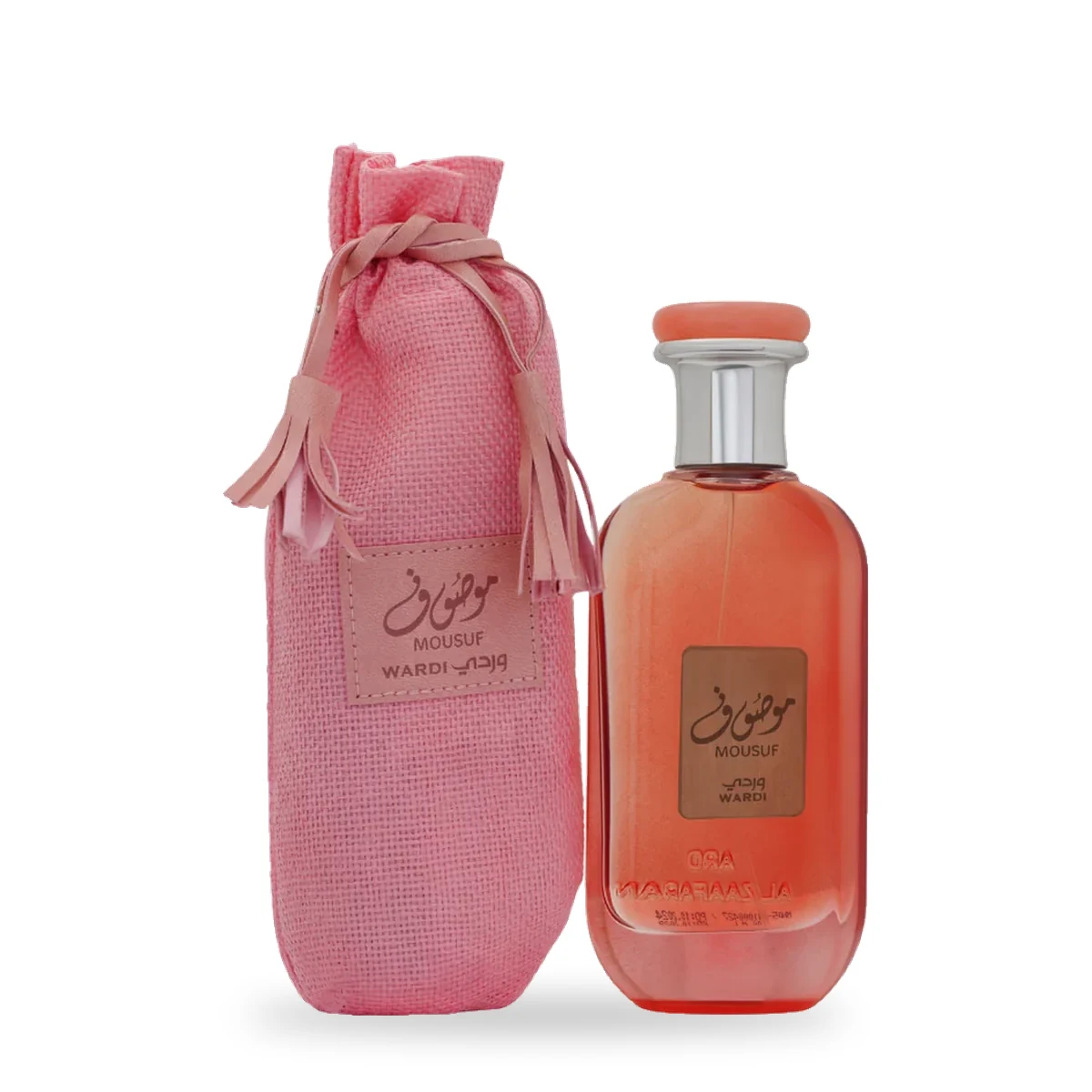 Mousuf Wardi d'Ard Al Zaafaran – Eau de Parfum 100 ml Mousuf Wardi d'Ard Al Zaafaran, flacon et coffret 100 ml