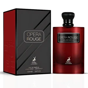 Opera Rouge de Maison Alhambra, flacon et coffret 100 ml