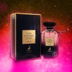 Pink Shimmer Secret Oud de Maison Alhambra, flacon et coffret 100 ml