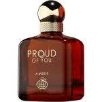 Proud of You Amber de Fragrance World, flacon