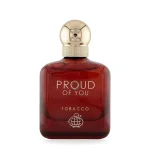 Proud of You Tobacco de Fragrance World, flacon 100 ml