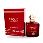 Proud of You Tobacco de Fragrance World – flacon et coffret