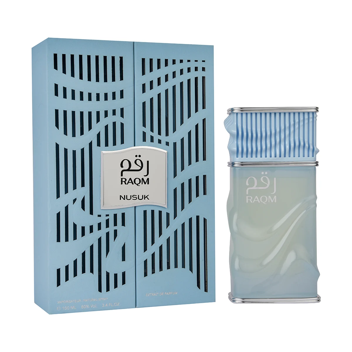 raqm-nusuk-100ml-maison-hkm Coffret et flacon Raqm de Nusuk, parfum disponible chez Maison HKM a Casablanca