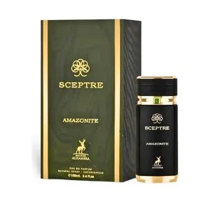 Sceptre Amazonite de Maison Alhambra, flacon et coffret 100 ml
