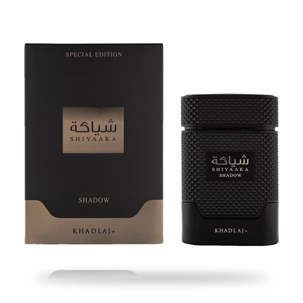 Shiyaaka Shadow de Khadlaj – Eau de Parfum 100 ml Shiyaaka Shadow de Khadlaj, flacon et coffret 100 ml