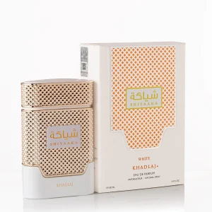 Shiyaaka White de Khadlaj, flacon et coffret 100 ml