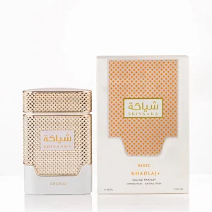 Shiyaaka White de Khadlaj, flacon et coffret