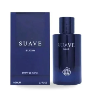 Suave Elixir de Fragrance World – flacon et coffret