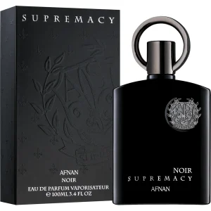 Supremacy Noir d'Afnan, flacon et coffret 100 ml