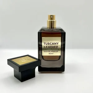 Tuscany Leather de Fragrance World, flacon